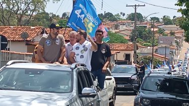 Bruno Peixoto participa de grande carreata em Nova Aurora e destaca ligação afetiva com o município