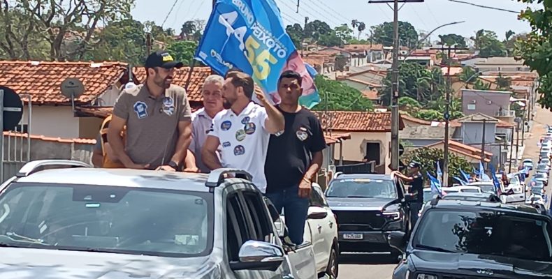 Bruno Peixoto participa de grande carreata em Nova Aurora e destaca ligação afetiva com o município