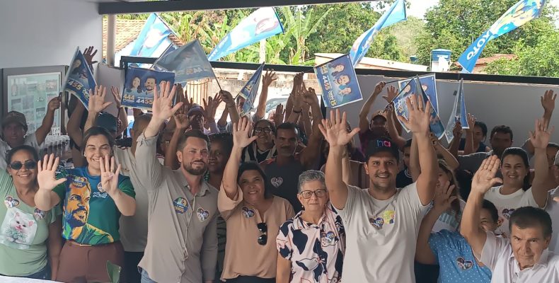Lucas Guimarães reúne moradores de Anhanguera em apoio à candidatura de Bruno Peixoto a deputado federal