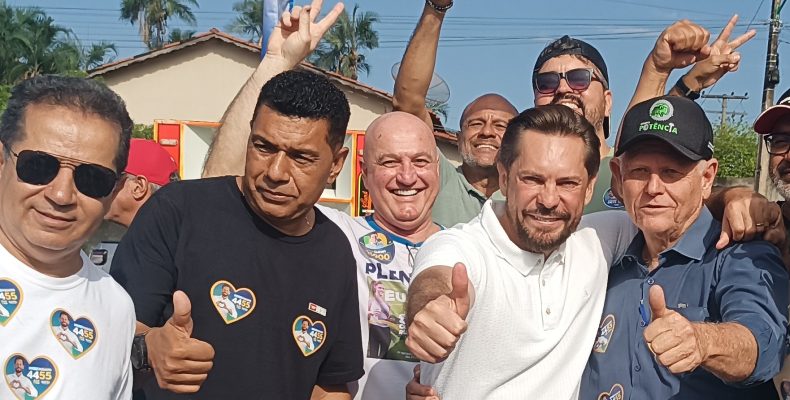 Bruno Peixoto faz carreata em Marzagão e reforça compromisso com a cidade