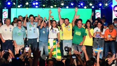 Bruno Peixoto lança candidatura a deputado federal em ato com mais de 10 mil pessoas