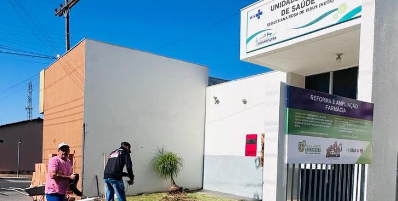 Administração de Anhanguera inicia obra de reforma e ampliação da farmácia da UBS com investimento de R$ 151,9 mil