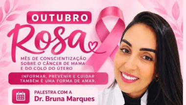 Davinópolis promove palestra sobre prevenção ao câncer de mama nesta terça-feira