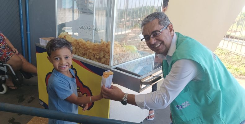 Prefeito Marcelo Paiva celebra o Dia das Crianças em Anhanguera com programação de diversão e cuidado à saúde