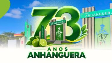 Anhanguera celebra 73 anos de história com programação festiva de 5 a 8 de novembro